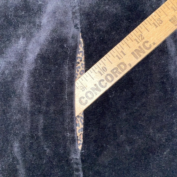 GLORIA VANDERBILT SPORT velour zip up drawstring hoodie long sleeve NEW size 2X - Picture 13 of 13